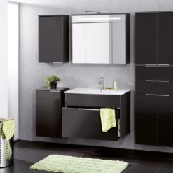 FACKELMANN KARA Waschtischunterschrank Und Schub Ant. - Anthrazit | 1 -Wenko Verkaufsgeschäft 1505601 fackelmann kara waschtischunterschrank und schub ant 1