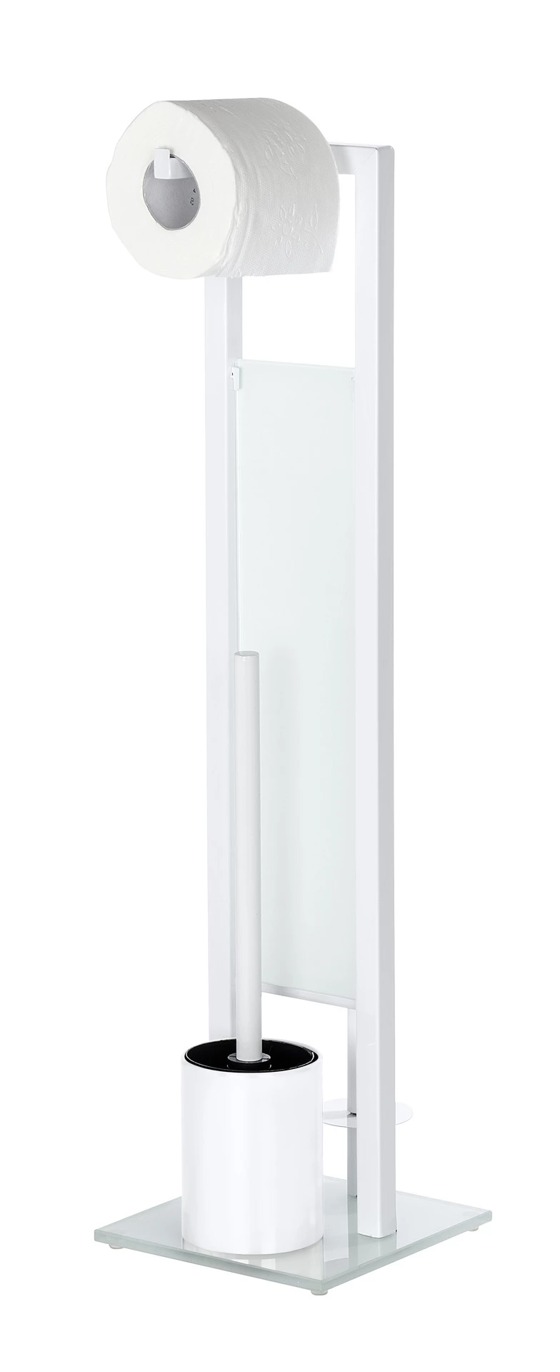 Wenko Stand WC-Garnitur Rivalta - Weiß 5 Wenko Stand WC-Garnitur Rivalta - Weiß – Bild 3