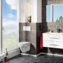 Fackelmann B.clever Becken+Waschtischunterschrank - Weiss | 90X51X46 Cm -Wenko Verkaufsgeschäft 2055612 b clever becken waschtischunterschrank 2