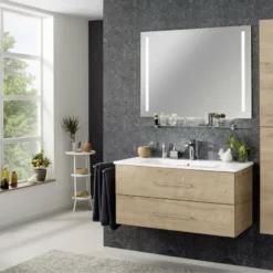 Fackelmann B.perfekt Becken+Waschtischunterschrank - Asteiche | 102X49X48 Cm 8 Fackelmann B.perfekt Becken+Waschtischunterschrank - Asteiche | 102X49X48 Cm -Wenko Verkaufsgeschäft 2084812 b perfekt becken waschtischunterschrank 2