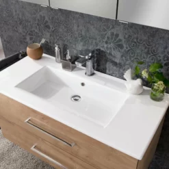 Fackelmann B.perfekt Becken+Waschtischunterschrank - Asteiche | 102X49X48 Cm 9 Fackelmann B.perfekt Becken+Waschtischunterschrank - Asteiche | 102X49X48 Cm -Wenko Verkaufsgeschäft 2084812 b perfekt becken waschtischunterschrank 3