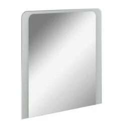 Fackelmann MILANO Spiegelelement, LED Umlaufend - 80x80x3 Cm