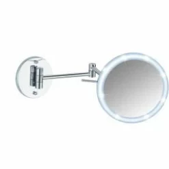 Wenko Power-Loc LED Wandspiegel Aura