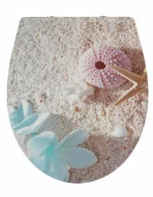 Wenko WC-Sitz Bora Bora, Easy Close, Duroplast