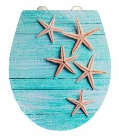 Wenko WC-Sitz Mediaster, Duroplast, Embossed