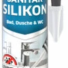 Pronova Sanitär Silikon - Anthrazit | 300ml -Wenko Verkaufsgeschäft 2306124 sanitaer silikon