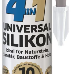 Pronova Universalsilikon 4in1 - Mittelgrau | 300ml
