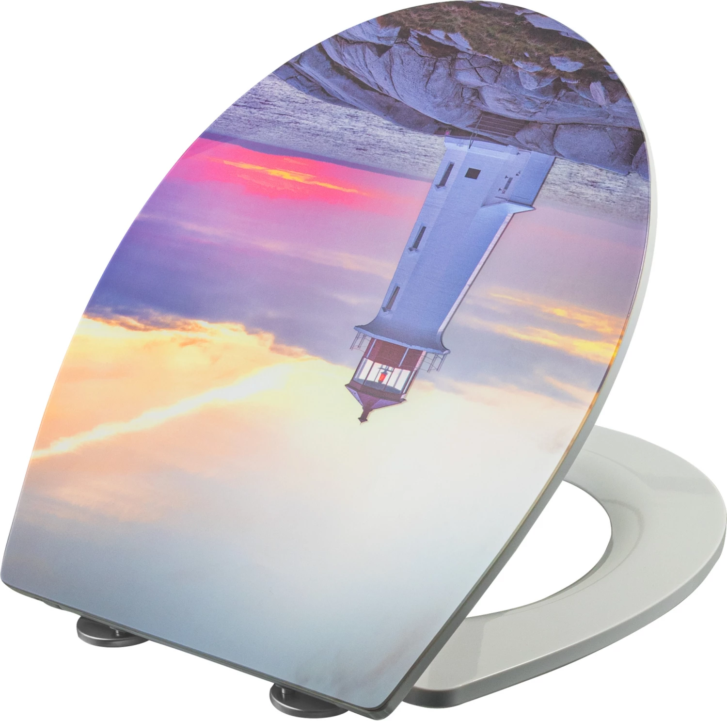 Art Of Acryl+ WC-Sitz - Fernweh 2 Art Of Acryl+ WC-Sitz - Fernweh